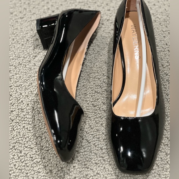 NIB ladies US 11.5 Wayderns black heels - Picture 1 of 8